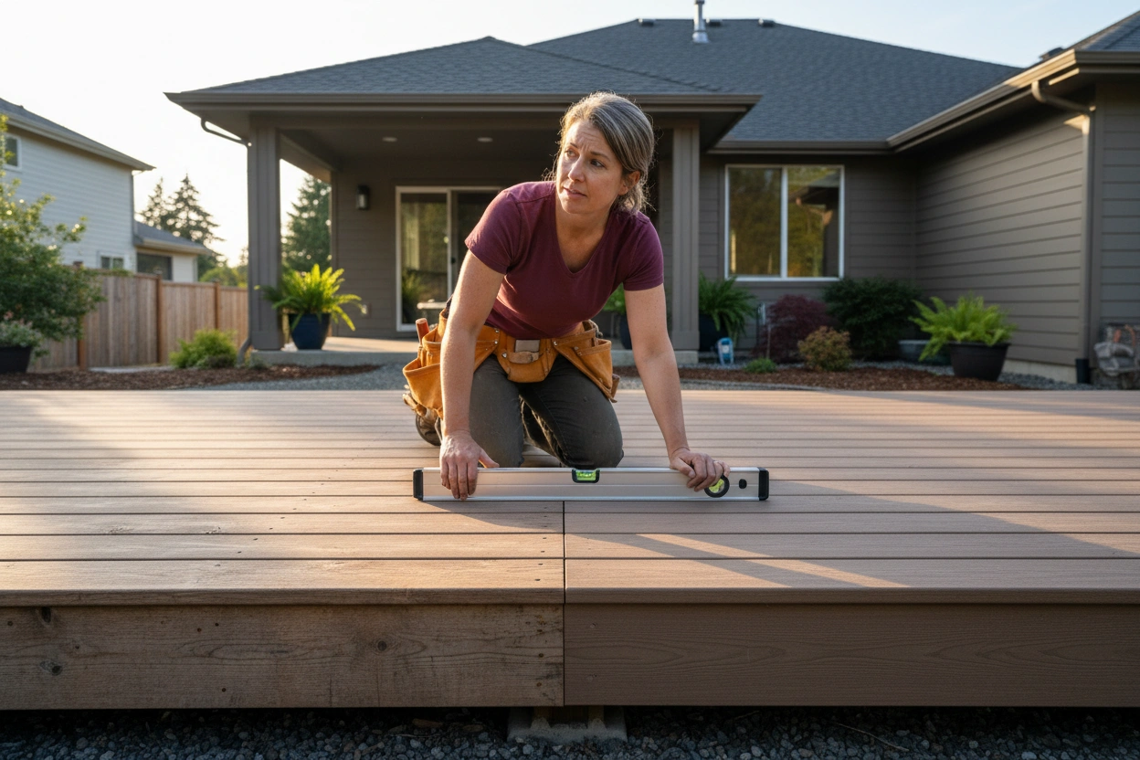 Professional image illustrating Common Misconceptions About Deck Materials
