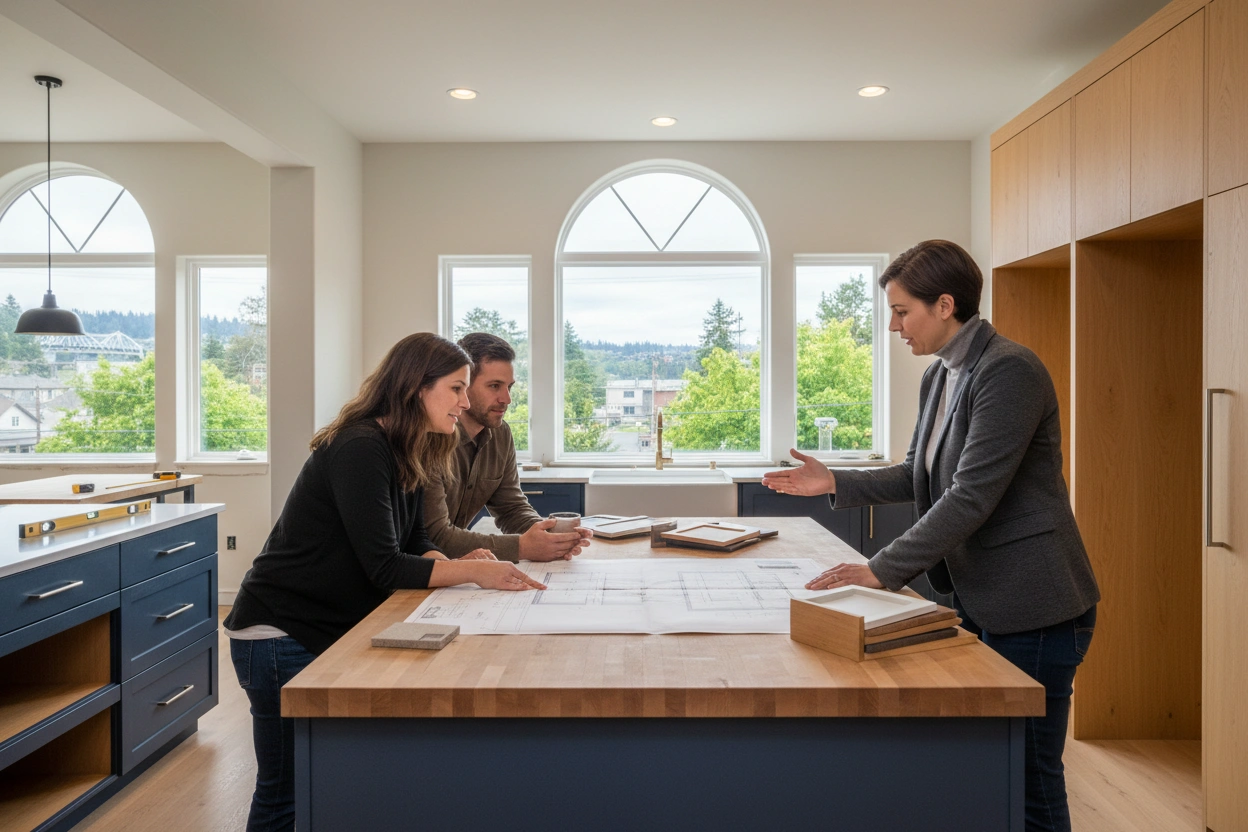 Professional image illustrating How to Choose the Right Contractor for Your Portland Kitchen Remodel