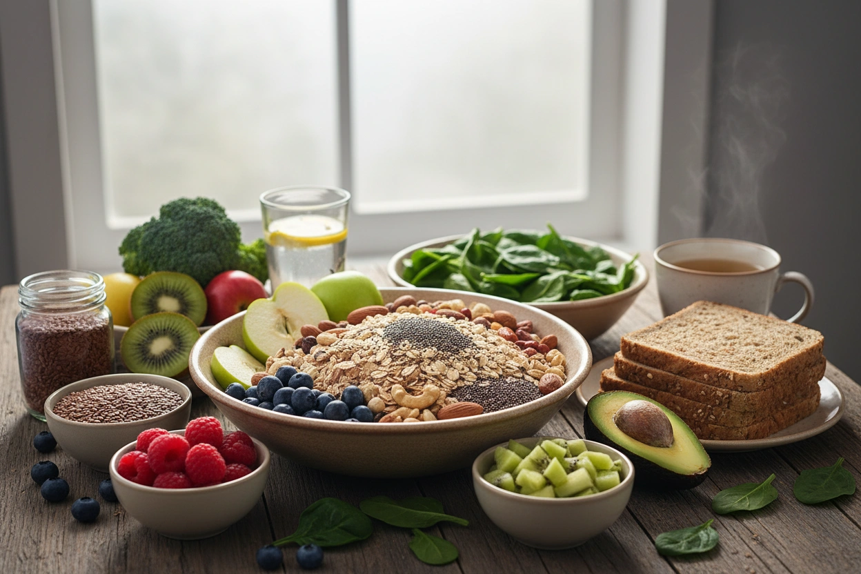 Best Fiber-Rich Foods to Enhance Digestive Health and Ease Constipation