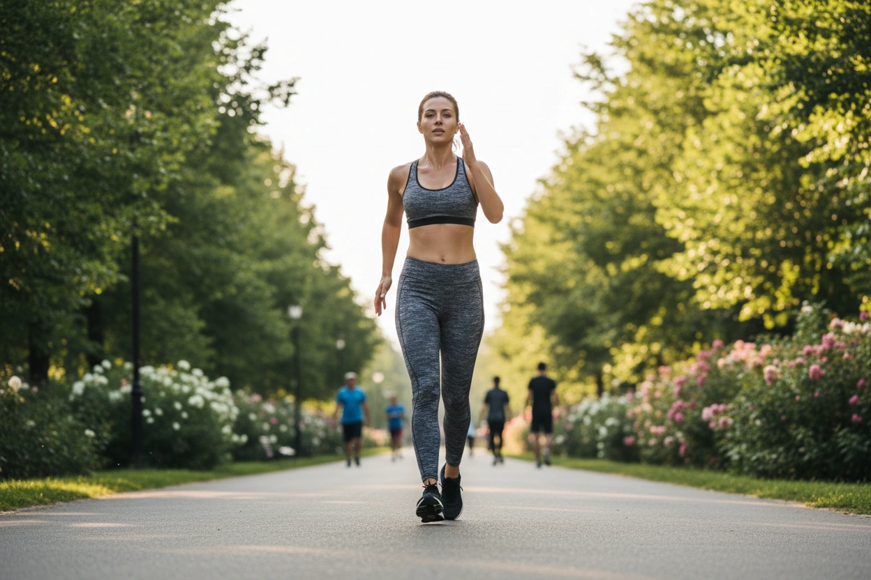 Professional image illustrating The Basics of Walking for Weight Loss