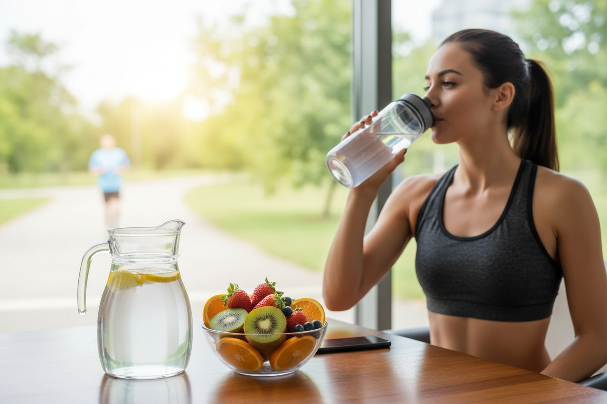 Professional image illustrating The Importance of Hydration for Weight Loss