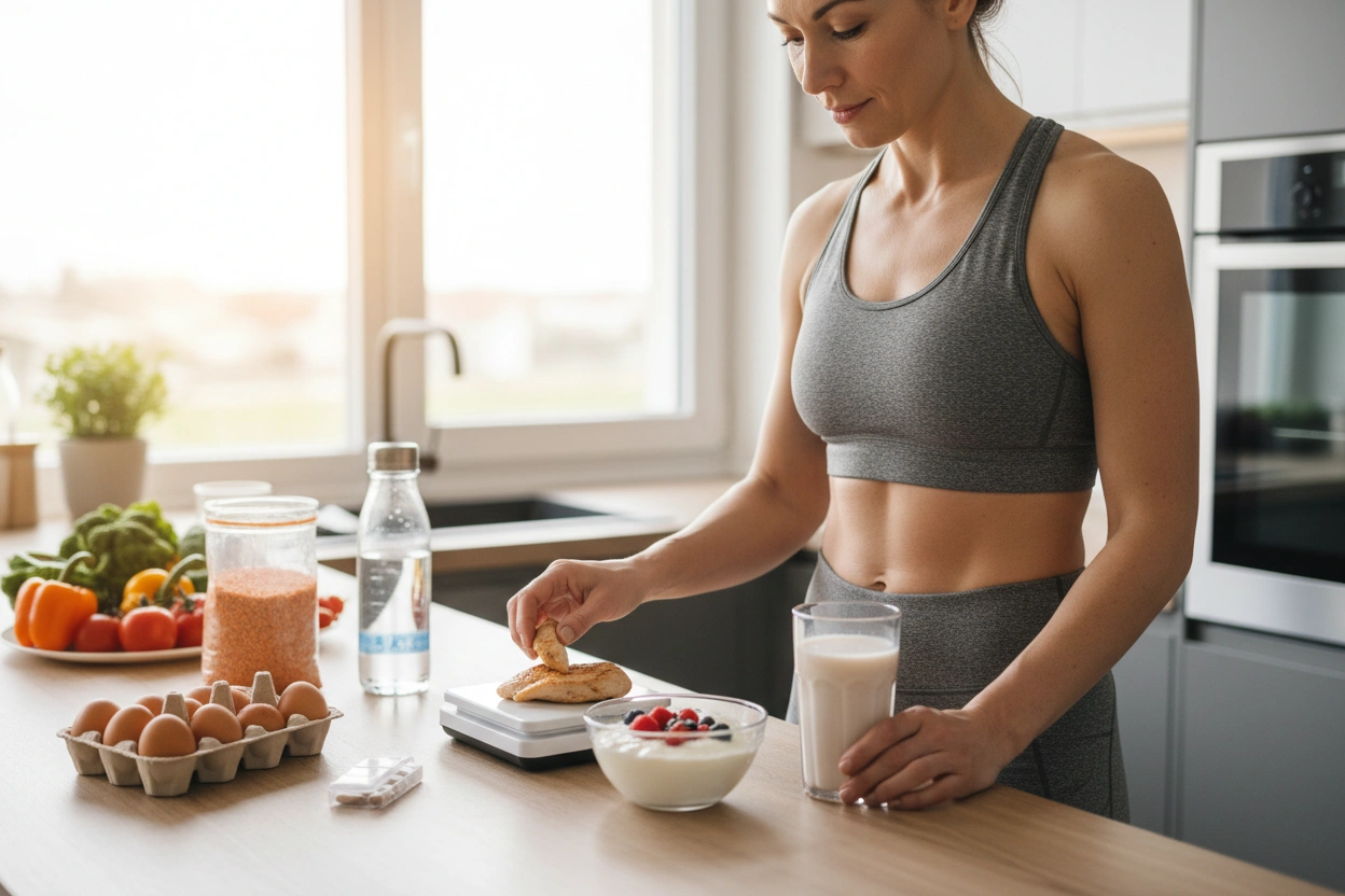 Professional image illustrating The Importance of Protein in Weight Loss