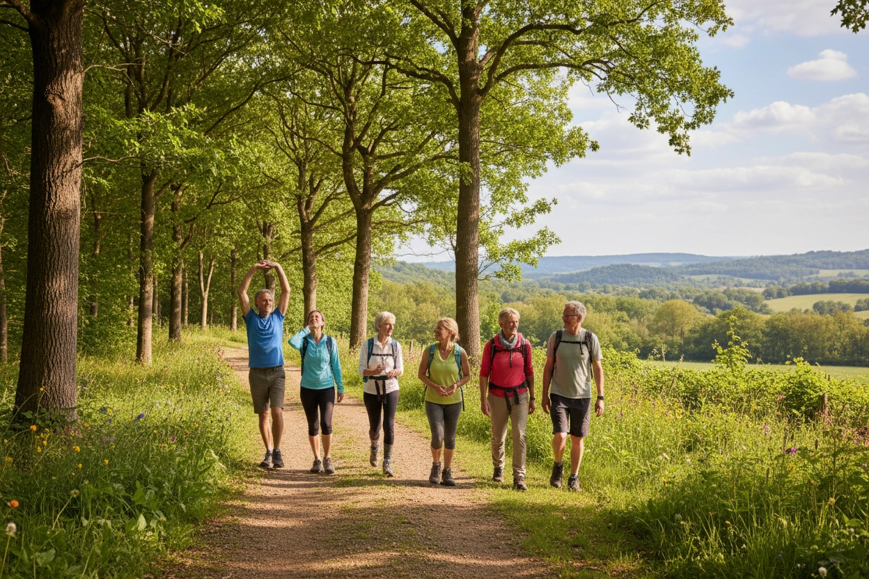 Professional image illustrating The Multifaceted Benefits of Walking