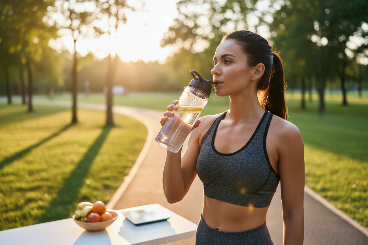Professional image illustrating The Role of Hydration in Weight Loss