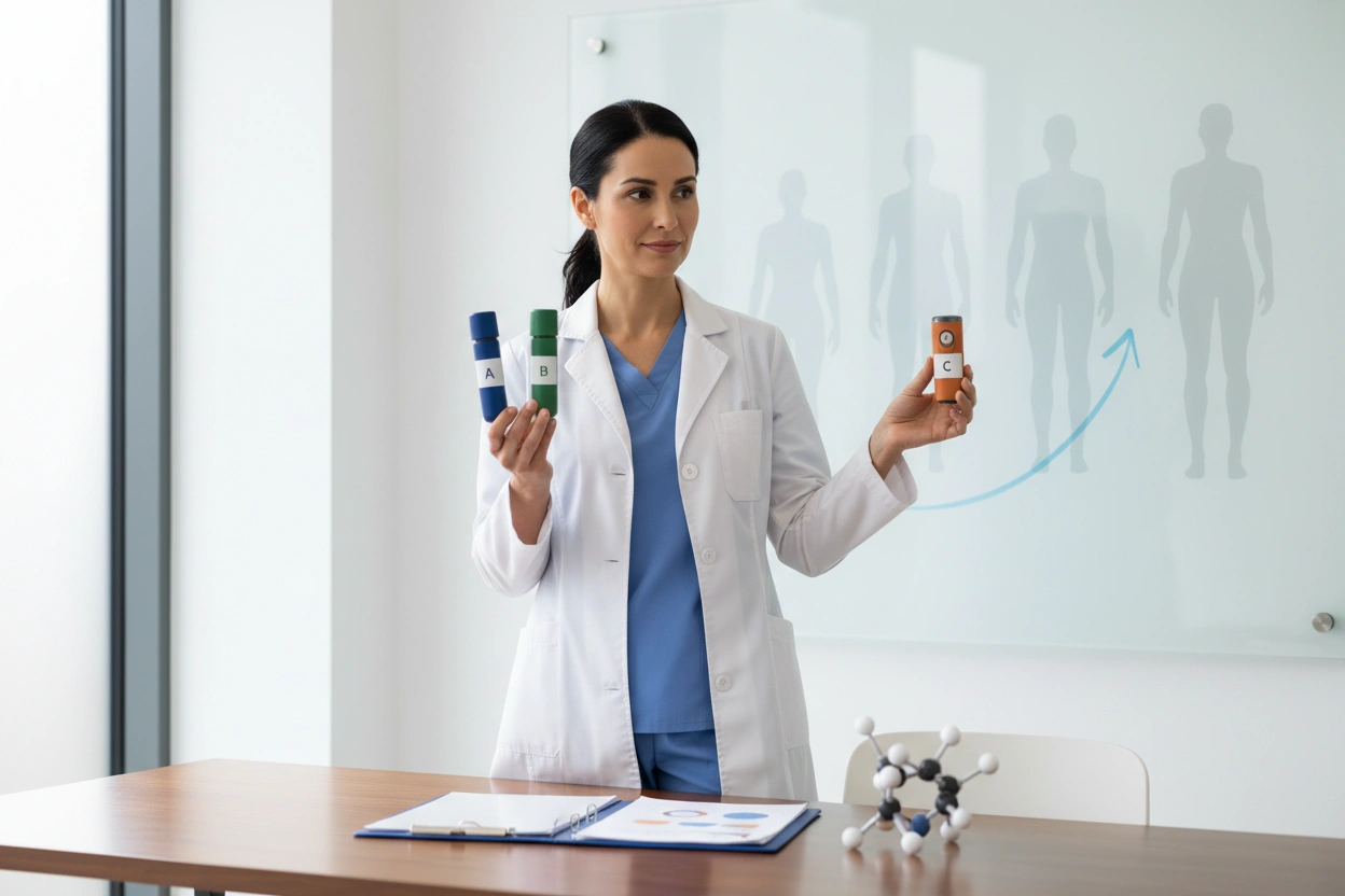 Professional image illustrating Understanding GLP-1 Receptor Agonists
