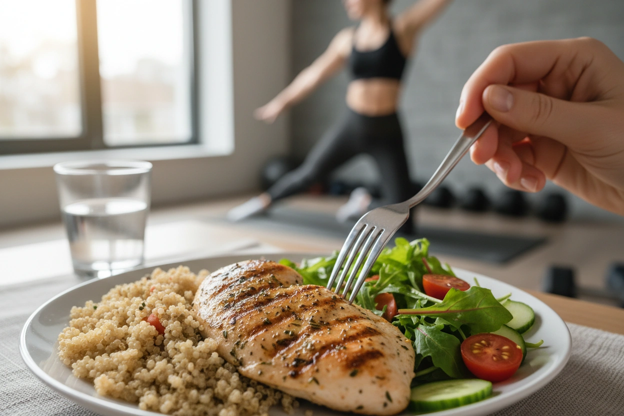 Professional image illustrating Understanding Protein and Its Role in Weight Loss