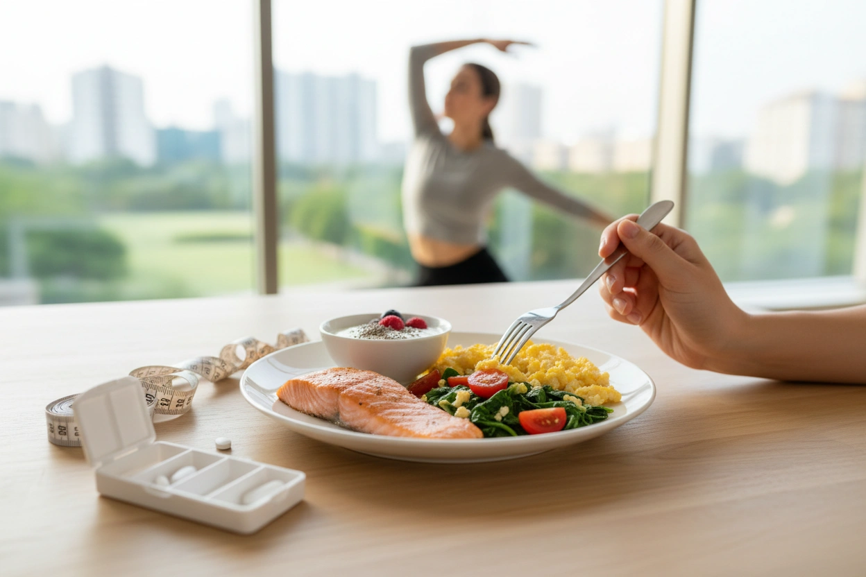 Professional image illustrating Understanding the Role of Protein in Weight Loss