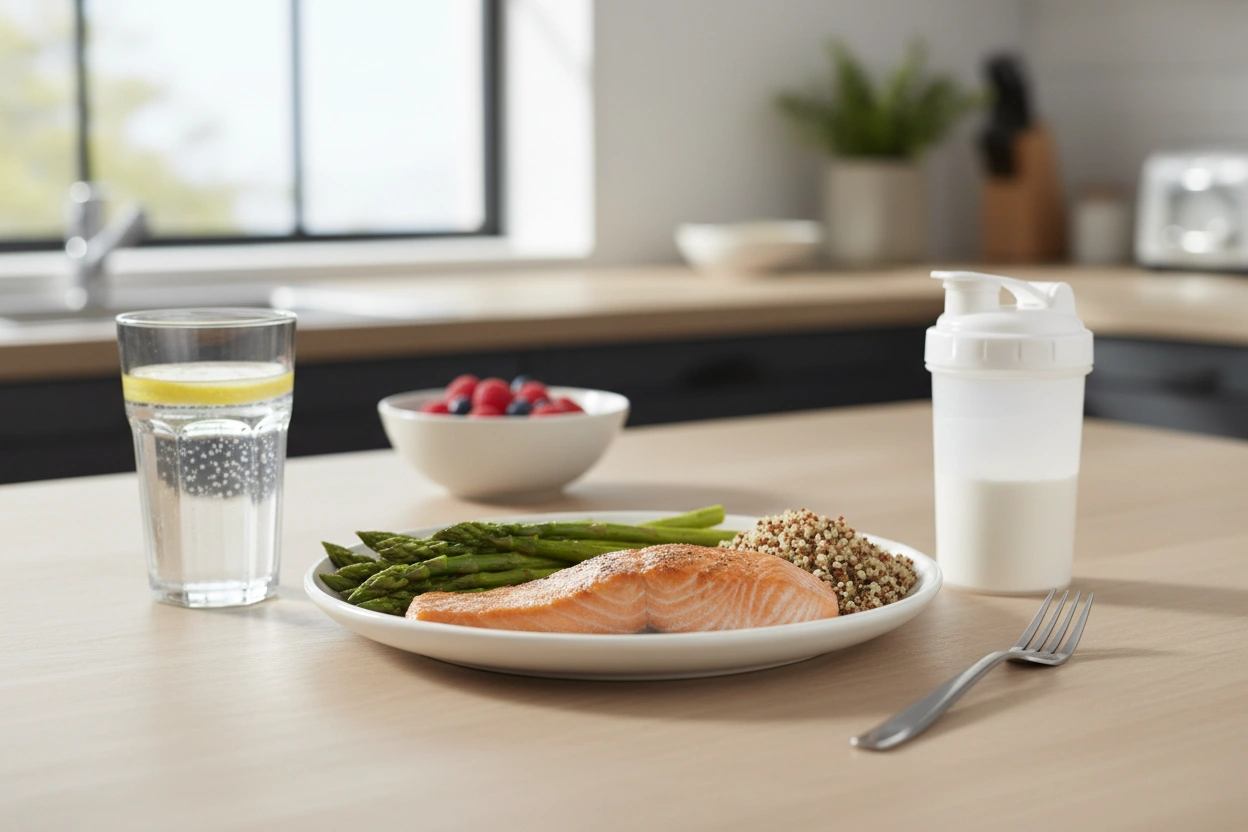 Professional image illustrating Understanding the Role of Protein on Weight Loss Medications