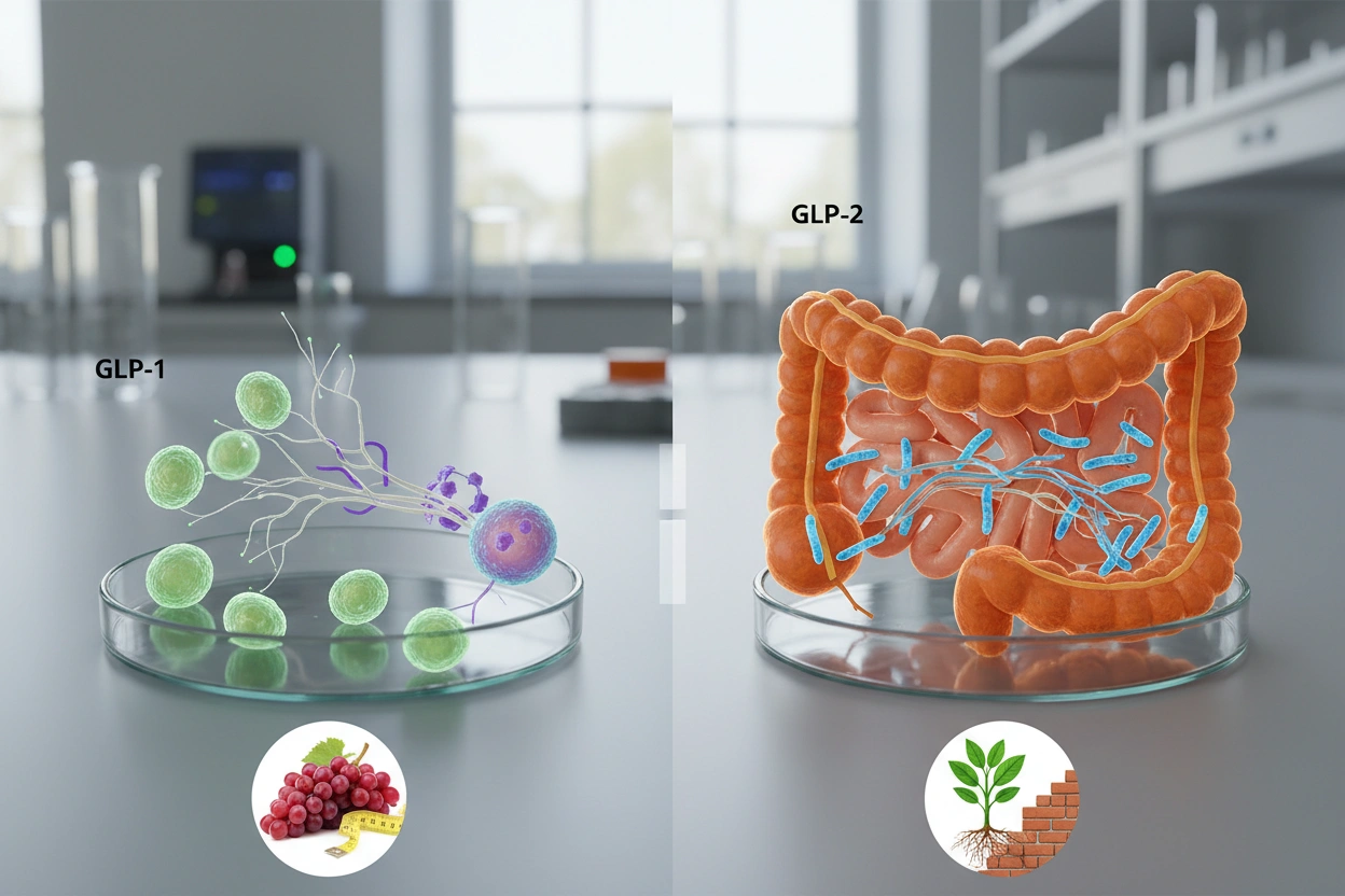 Professional image illustrating What Are GLP-1 and GLP-2?