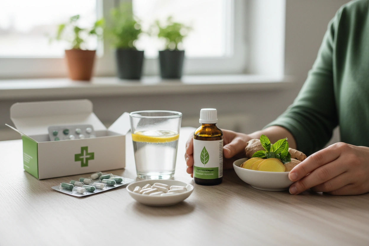 Professional image illustrating Alleviating Digestive Issues Caused by Ozempic and Wegovy