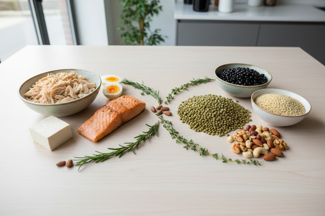 Professional image illustrating Comparing Nutritional Profiles