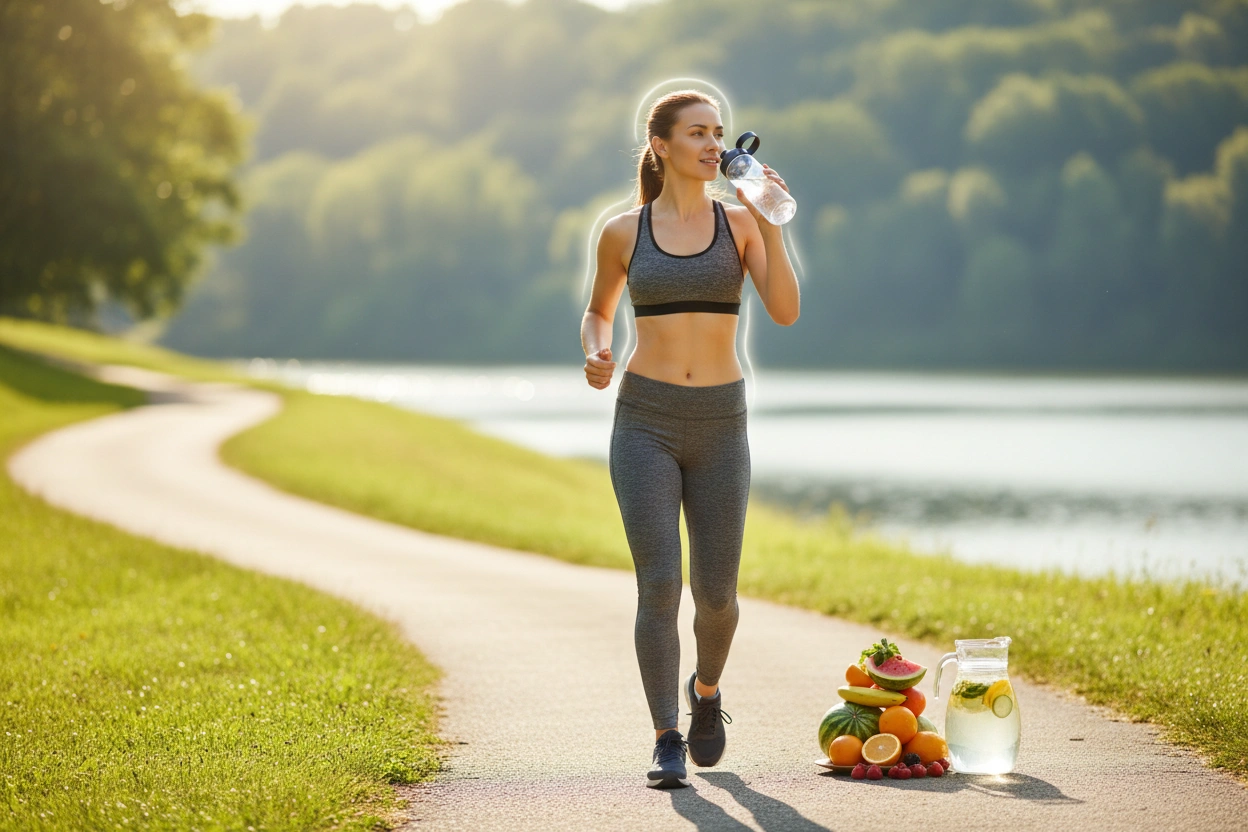 Professional image illustrating Complete Guide to Hydration for Weight Loss