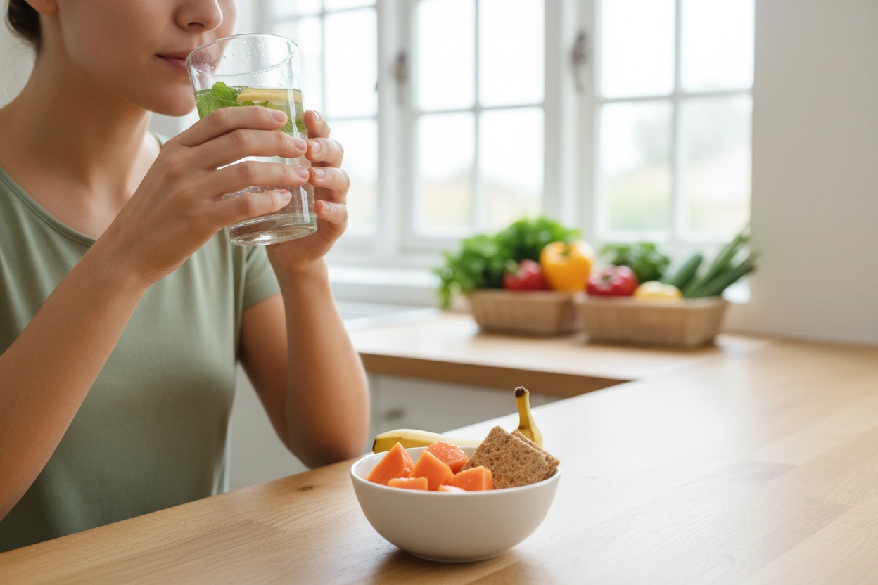 Professional image illustrating Effective Dietary Adjustments to Combat GLP-1 Side Effects