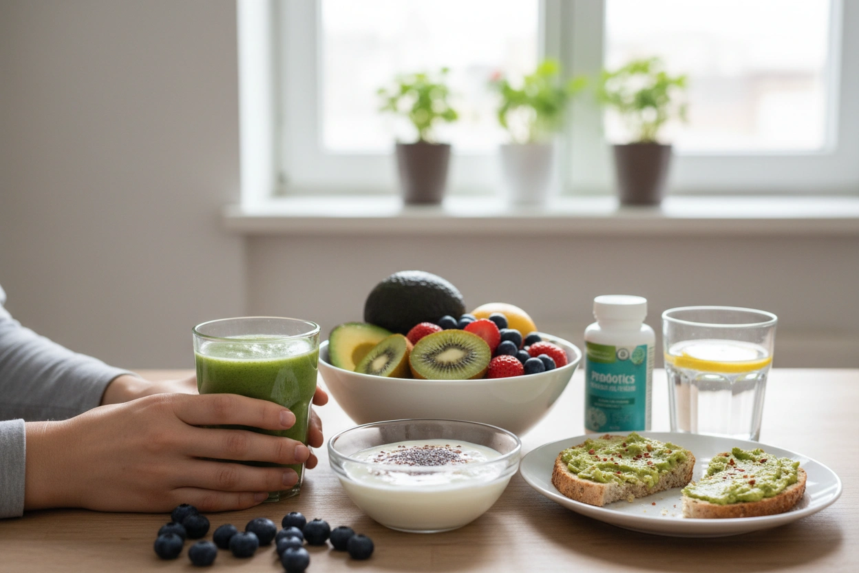 Professional image illustrating Essential Tips for Managing Gut Health on Ozempic