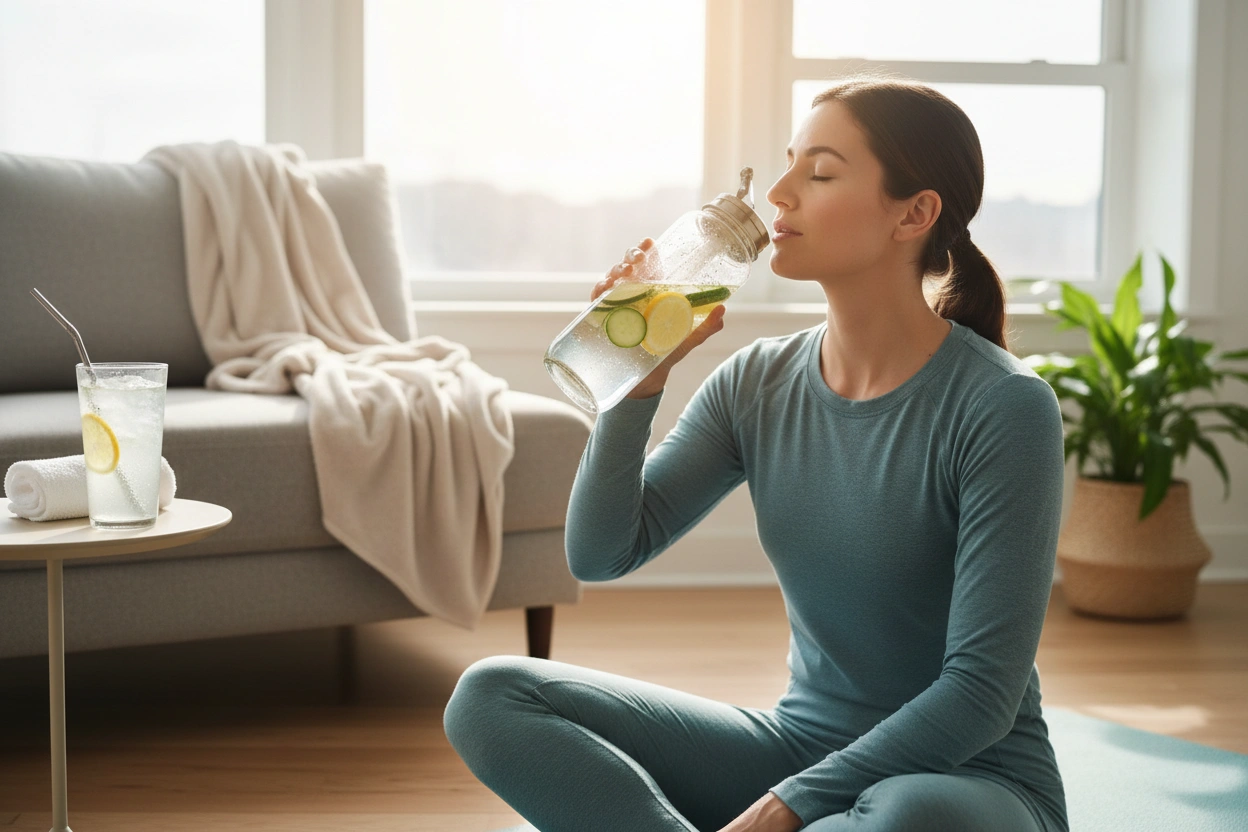 Professional image illustrating GLP-1 Hydration and Fatigue Tips