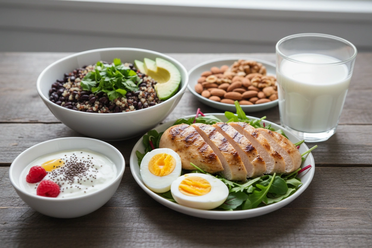 Professional image illustrating How to Incorporate More Protein into Your Daily Diet