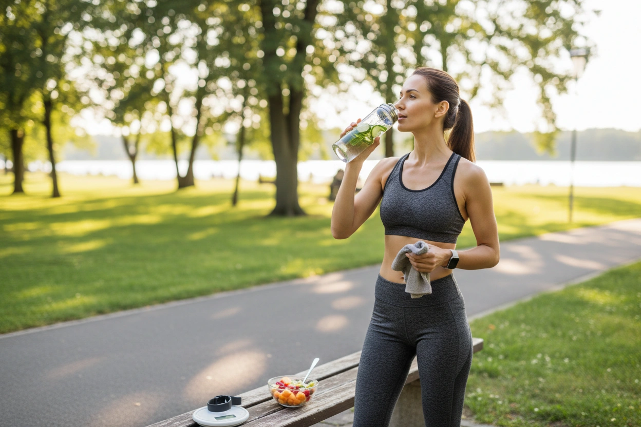 Professional image illustrating Hydration Tips for Weight Loss