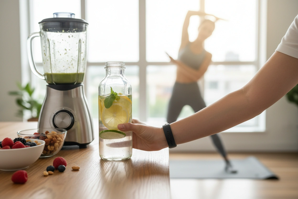 Professional image illustrating Hydration Tips for Weight Loss