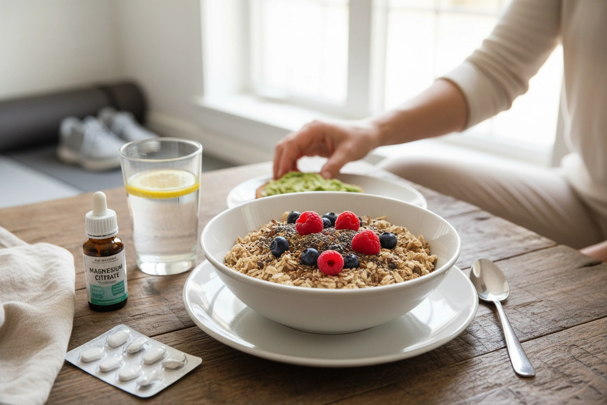Professional image illustrating Lifestyle Changes to Relieve Constipation
