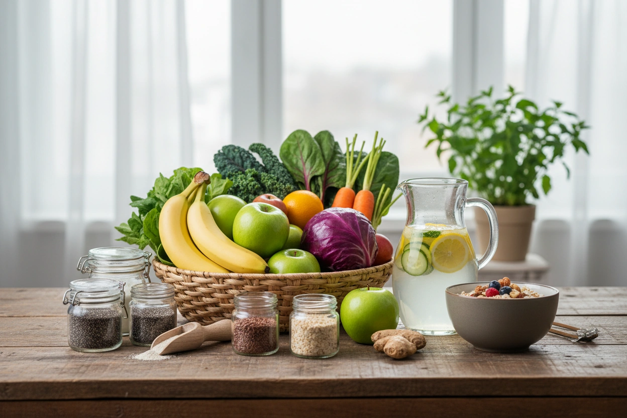 Professional image illustrating Natural Strategies to Improve Digestive Health