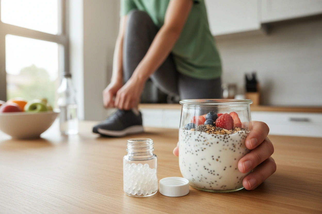 Professional image illustrating Probiotics and Weight Loss