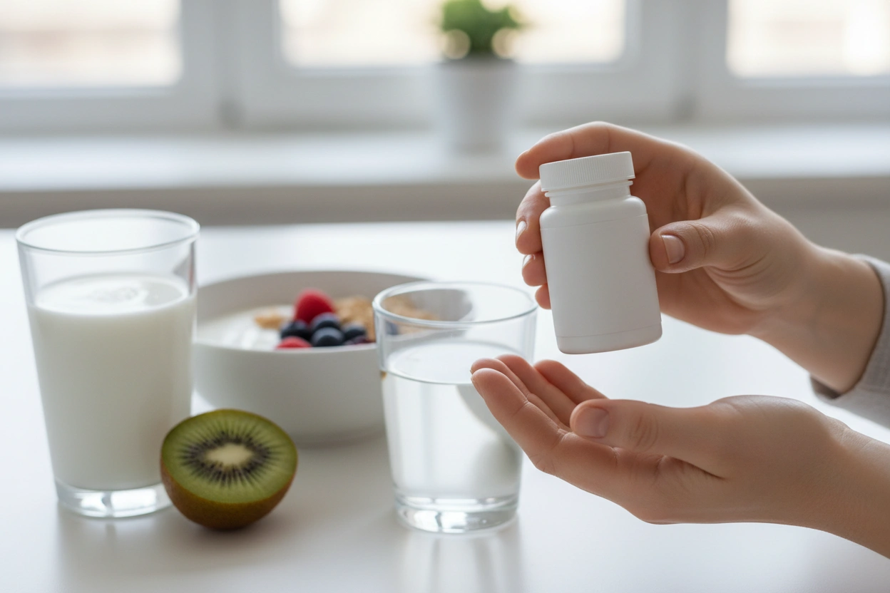 Professional image illustrating The Role of Probiotics in Easing Constipation