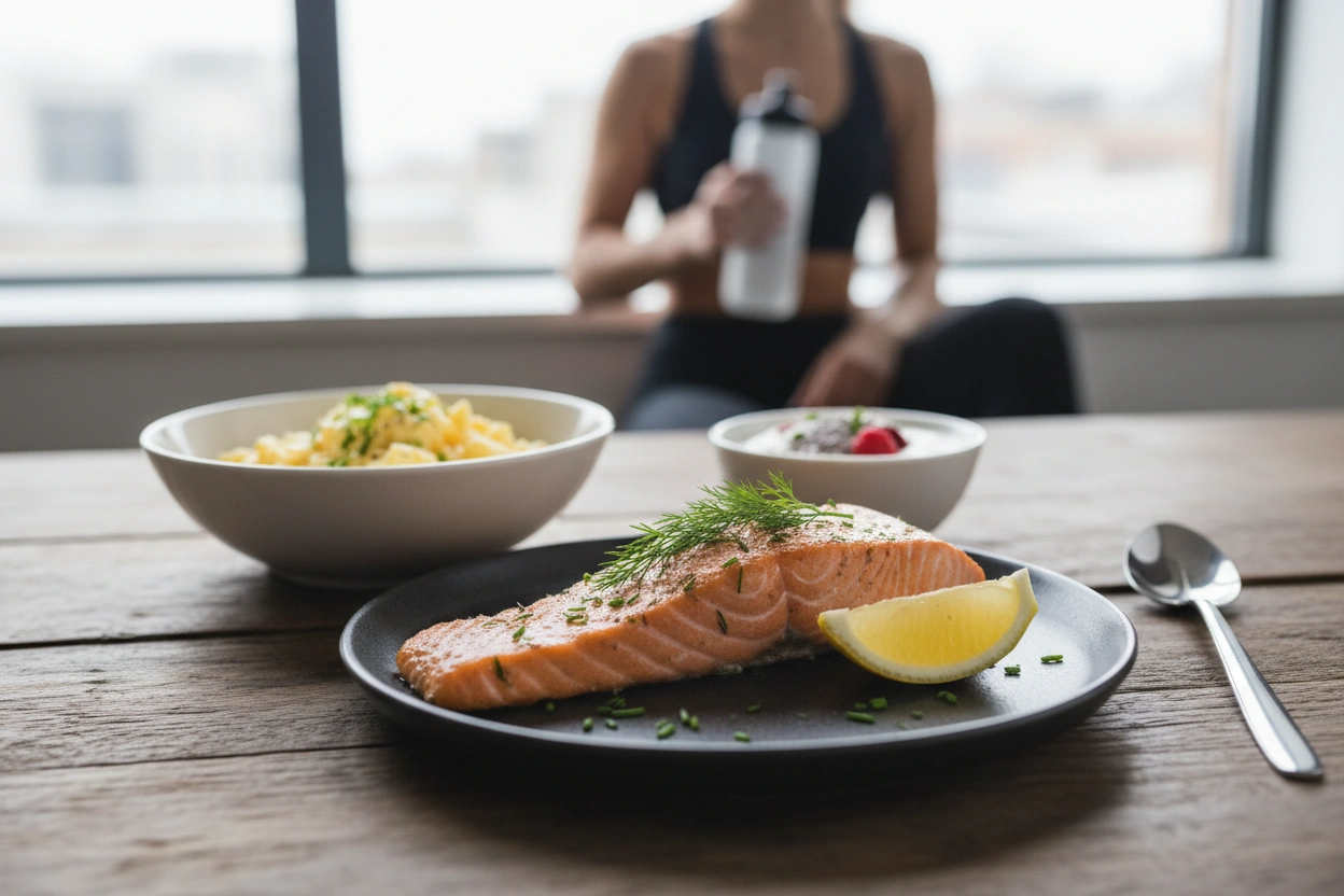 Professional image illustrating The Role of Protein in Weight Loss