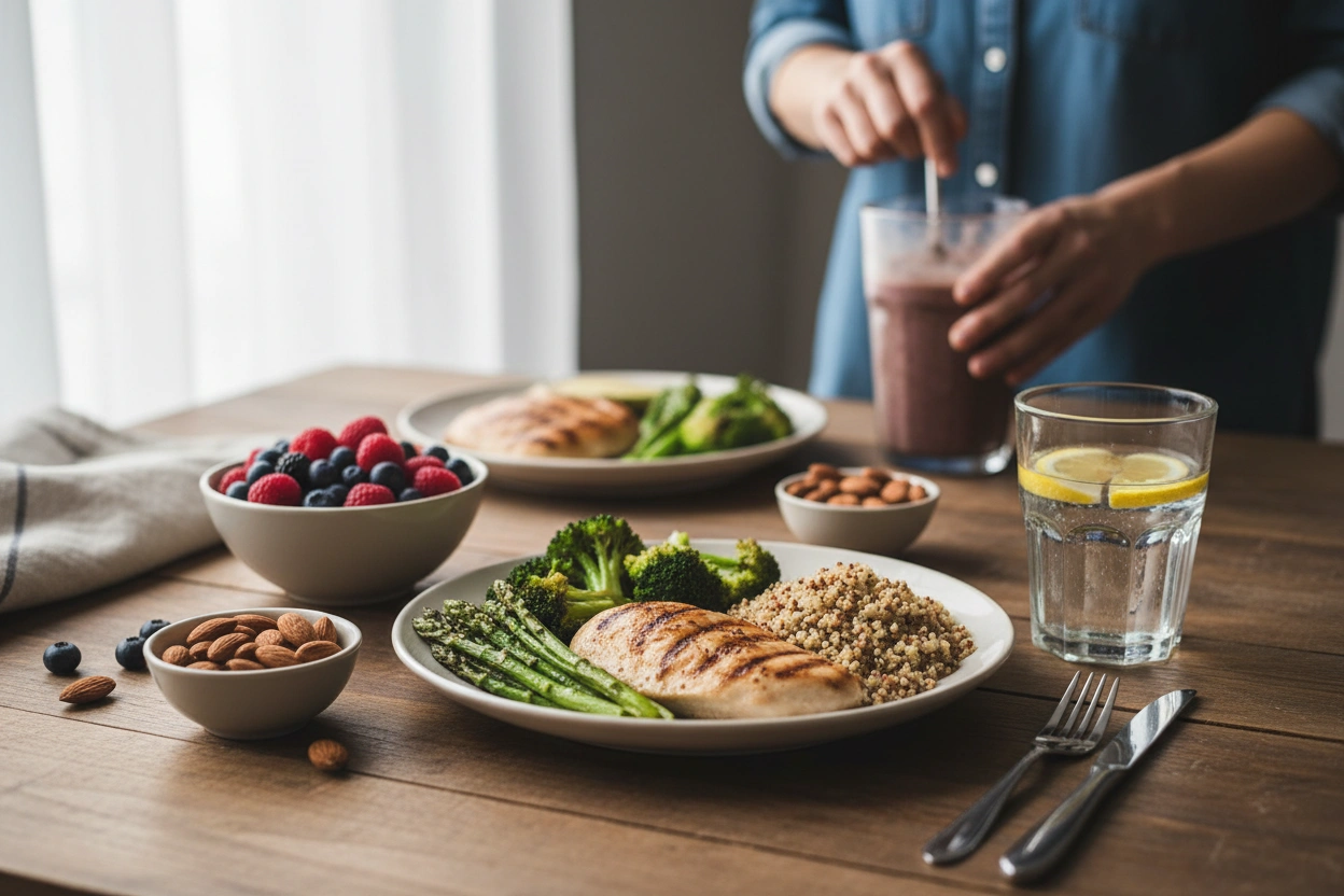 Professional image illustrating Top Diet Tips for Individuals on GLP-1 Medications