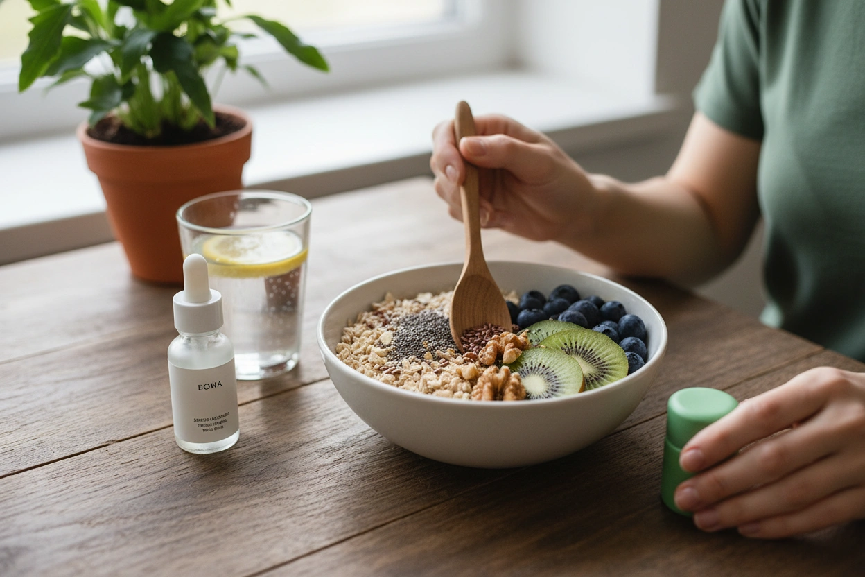 Professional image illustrating Top Strategies to Beat Constipation with Wegovy