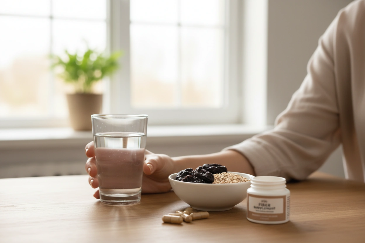 Professional image illustrating Understanding the Digestive Side Effects of Ozempic, Wegovy, and Mounjaro