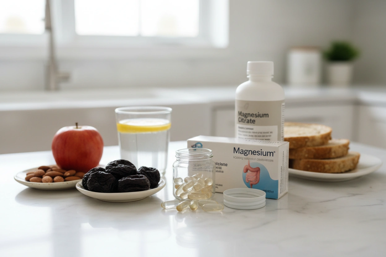 Professional image illustrating What Can I Take for GLP1 Constipation?