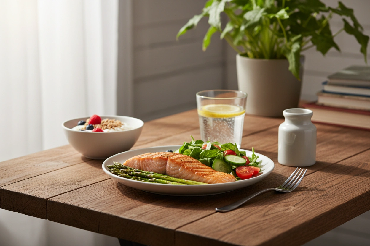 Professional image illustrating A Complete Guide to Improving Digestive Health on Ozempic