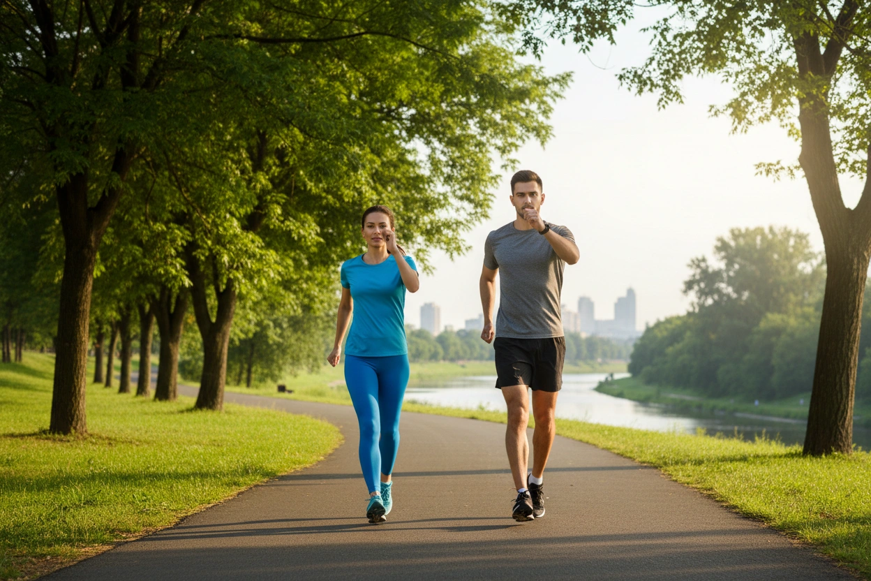Professional image illustrating Advanced Walking Techniques for Enhanced Weight Loss