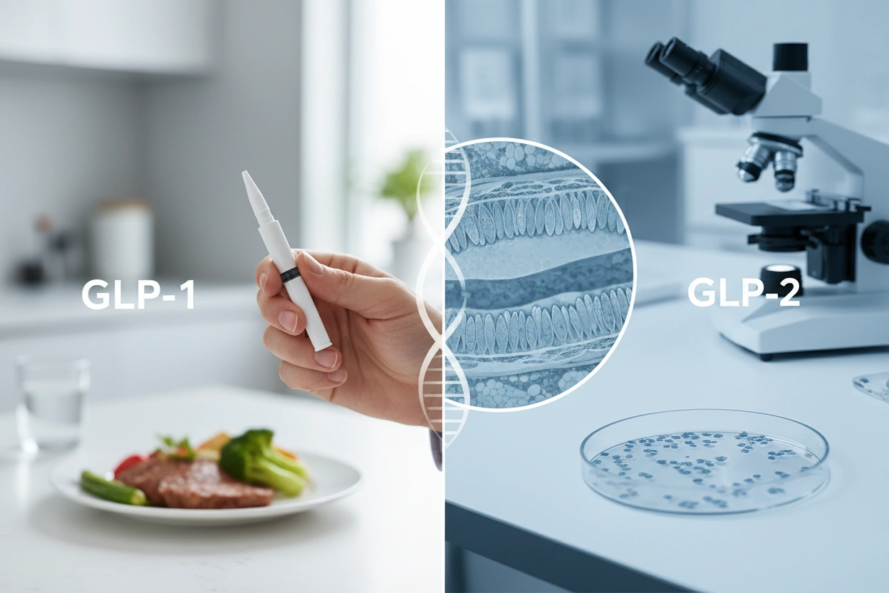 Professional image illustrating Common Misconceptions About GLP-1 and GLP-2