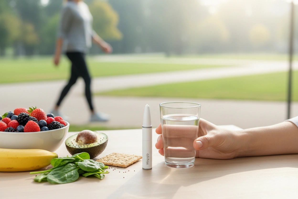 Professional image illustrating Common Misconceptions about Wegovy and Digestive Health