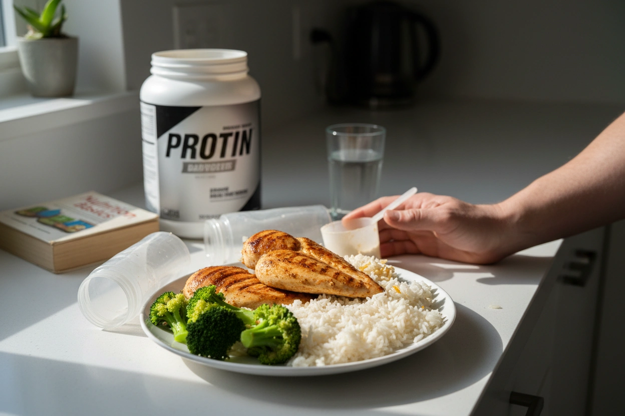 Professional image illustrating Common Mistakes in Protein Intake