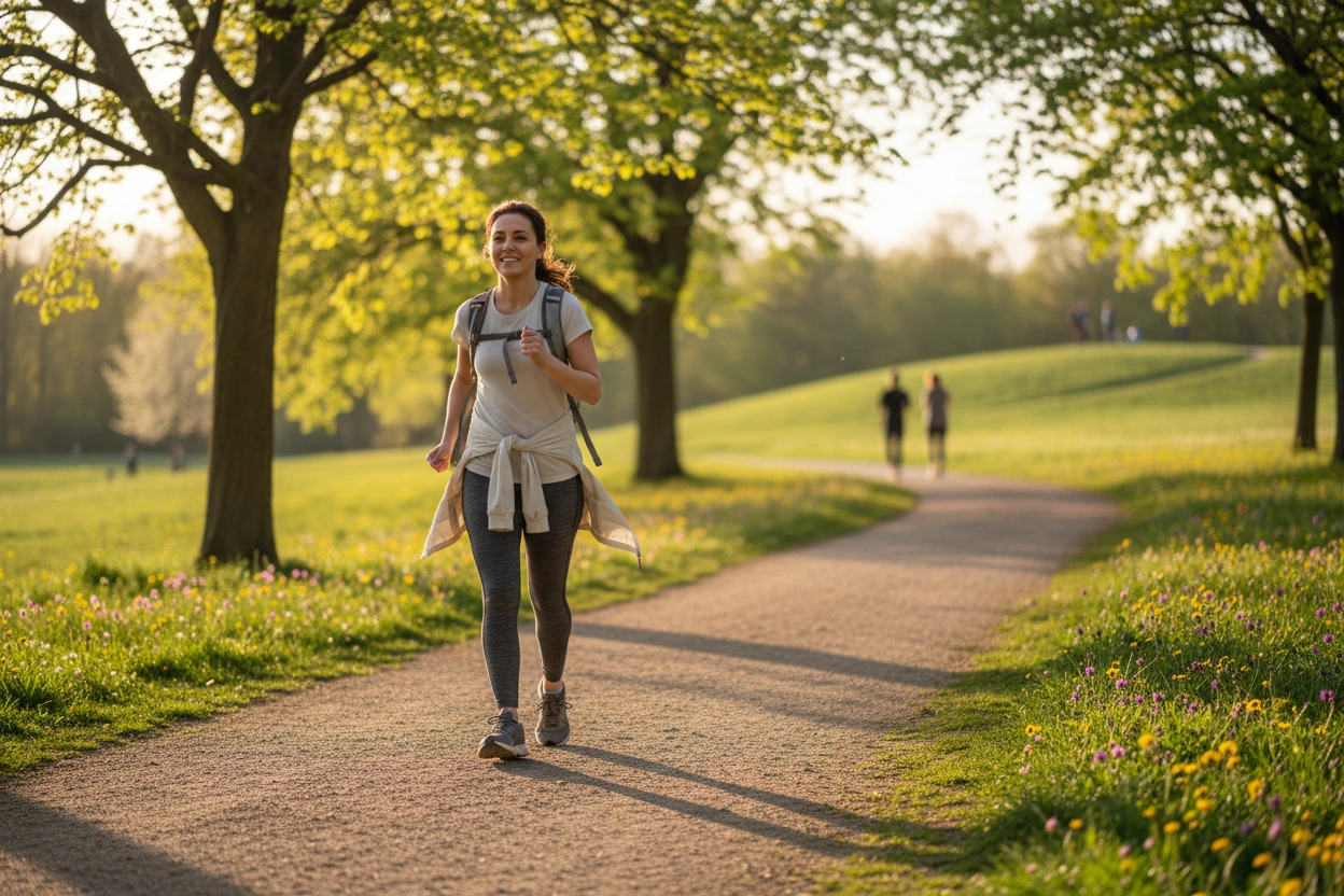 Professional image illustrating Complete Guide to Walking for Weight Loss Success