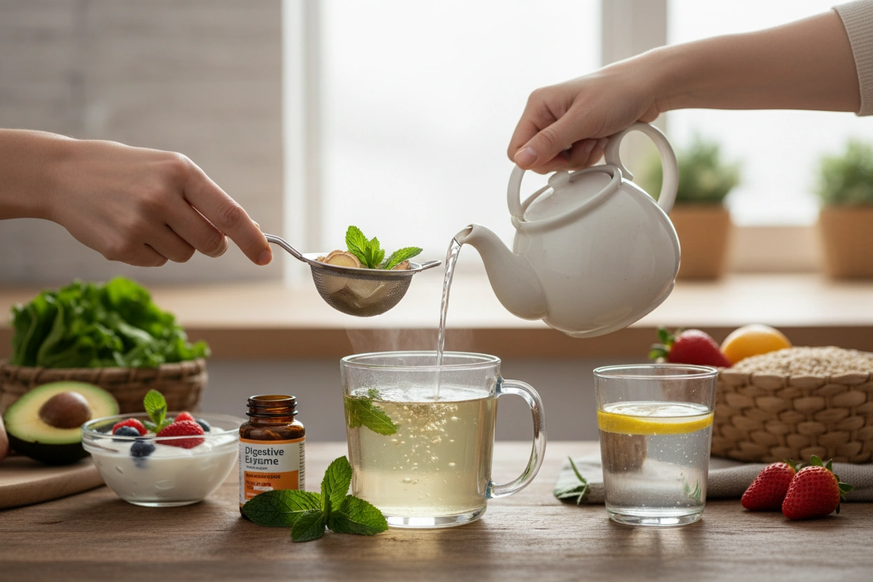 Professional image illustrating Effective Digestive Health Tips for GLP-1 Side Effects Relief