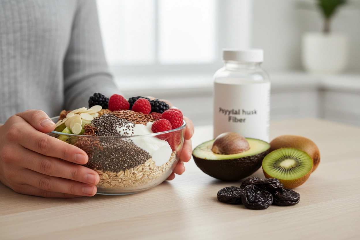 Professional image illustrating Fiber: The Essential Nutrient for Digestive Health