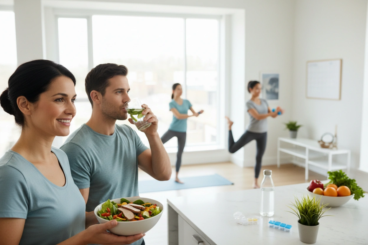 Professional image illustrating Health Tips for GLP-1 Users
