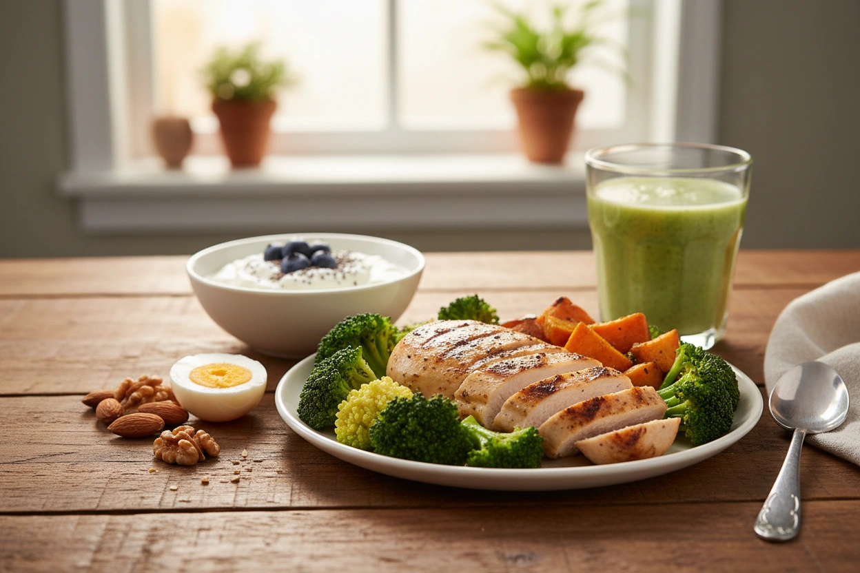 Professional image illustrating How to Incorporate More Protein into Your Daily Diet