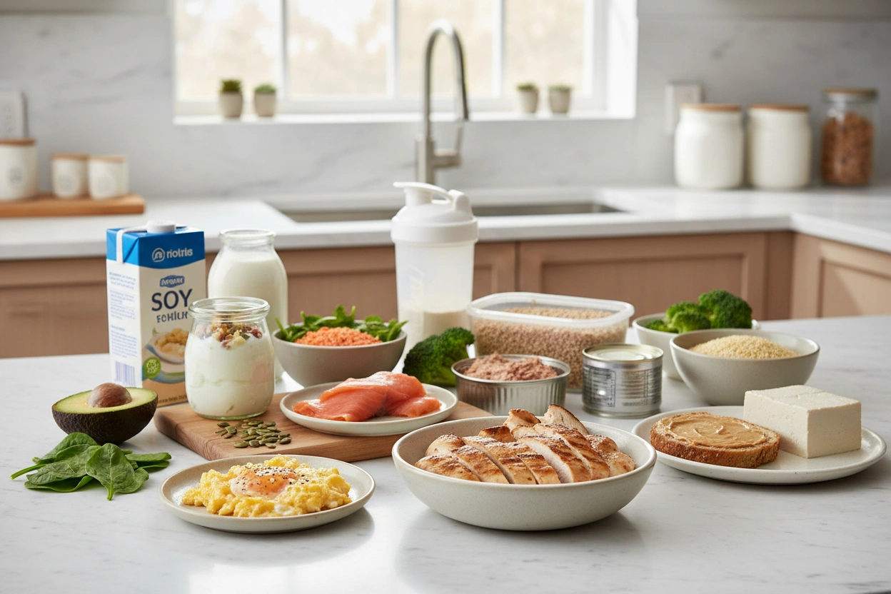 Professional image illustrating How to Incorporate More Protein into Your Daily Diet
