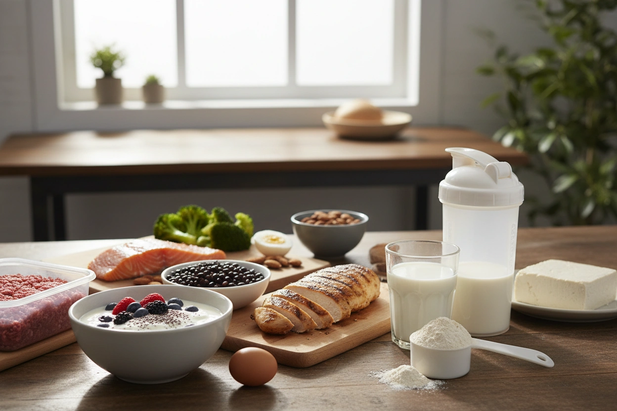 Professional image illustrating How to Incorporate More Protein into Your Daily Diet