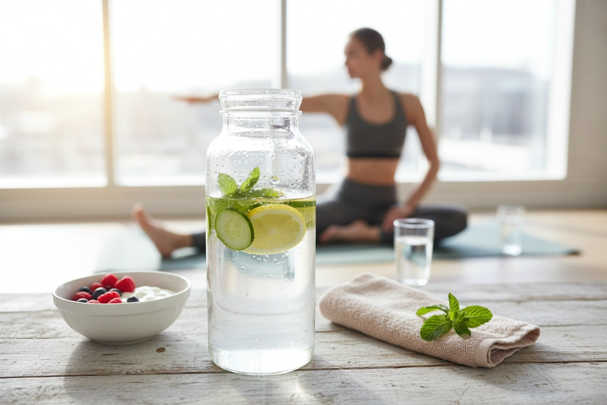 Professional image illustrating Hydration Tips for Weight Loss