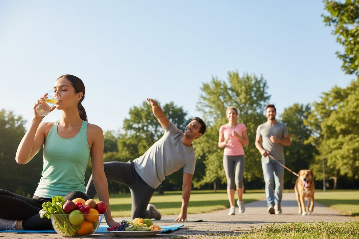 Professional image illustrating Lifestyle Changes to Combat Constipation