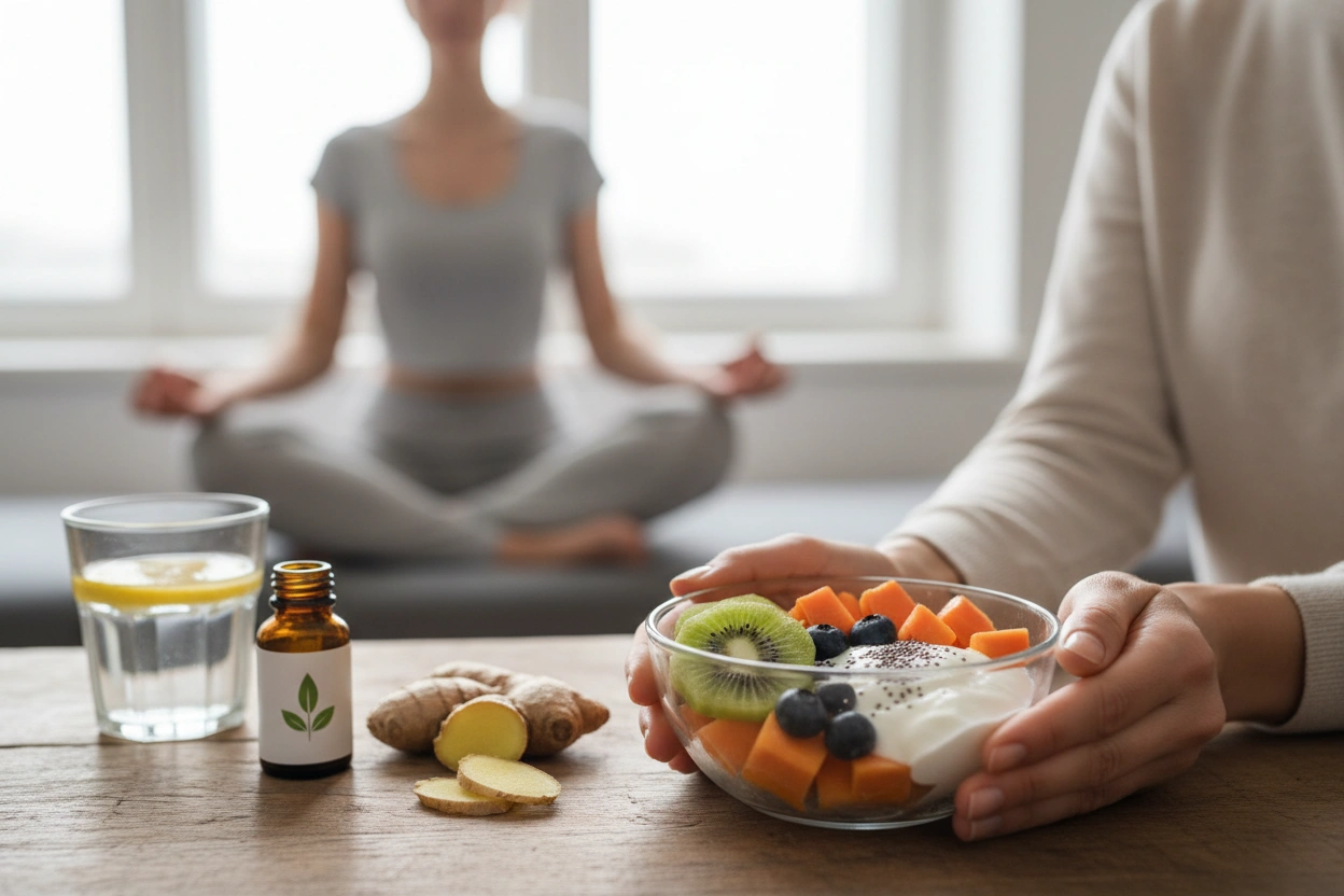 Professional image illustrating Managing Digestive Side Effects of Ozempic