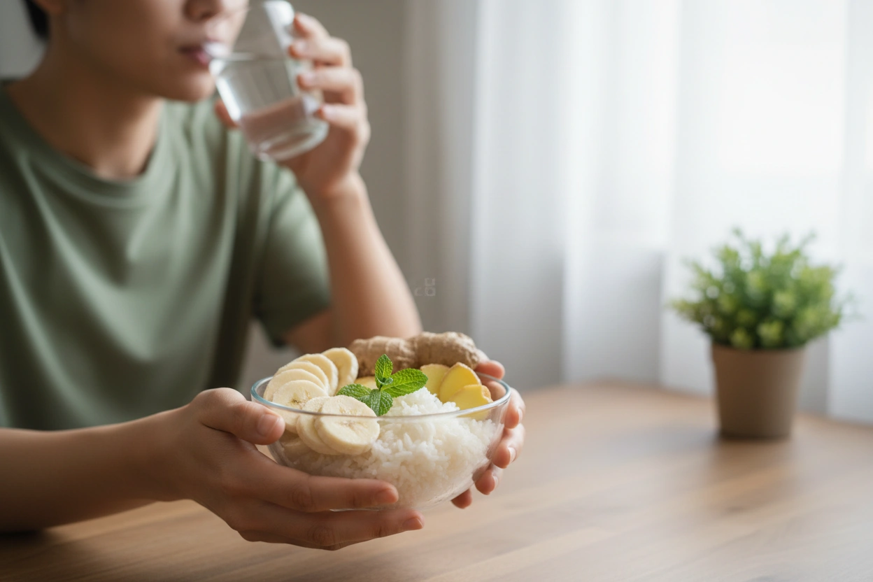 Professional image illustrating Managing Digestive Side Effects of Wegovy and Ozempic