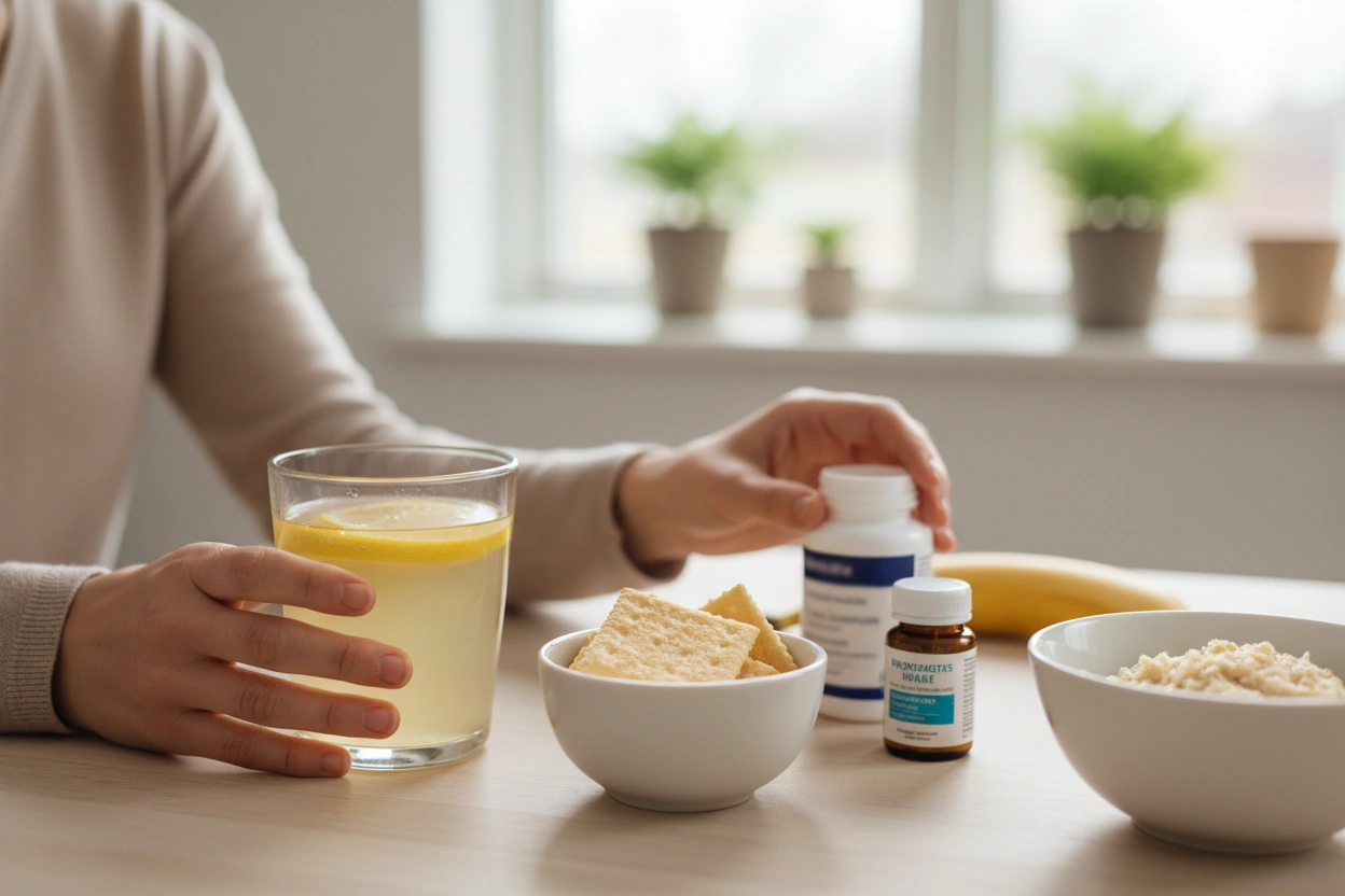 Professional image illustrating Strategies for GLP-1 Side Effects Relief