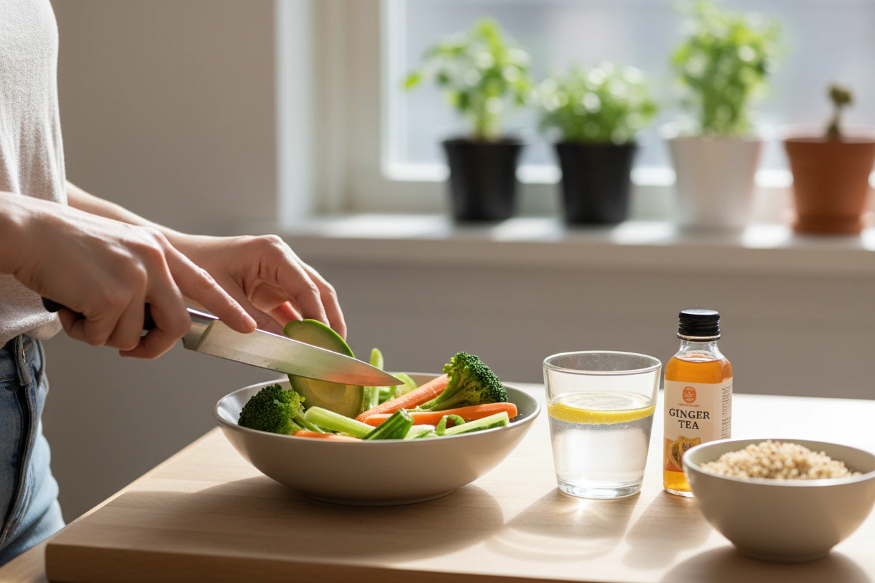Professional image illustrating Strategies to Manage Digestive Side Effects of Wegovy
