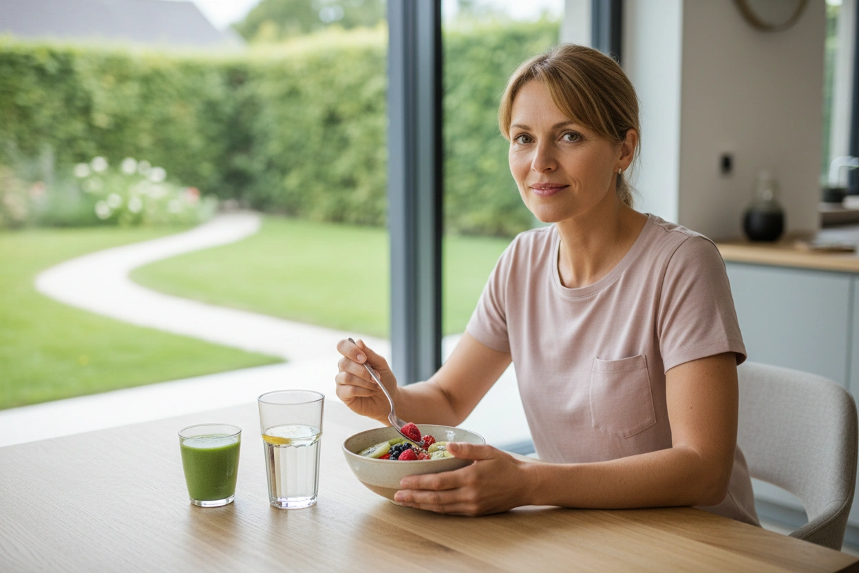 Professional image illustrating Top Dietary Tips to Alleviate Constipation from GLP-1 Drugs